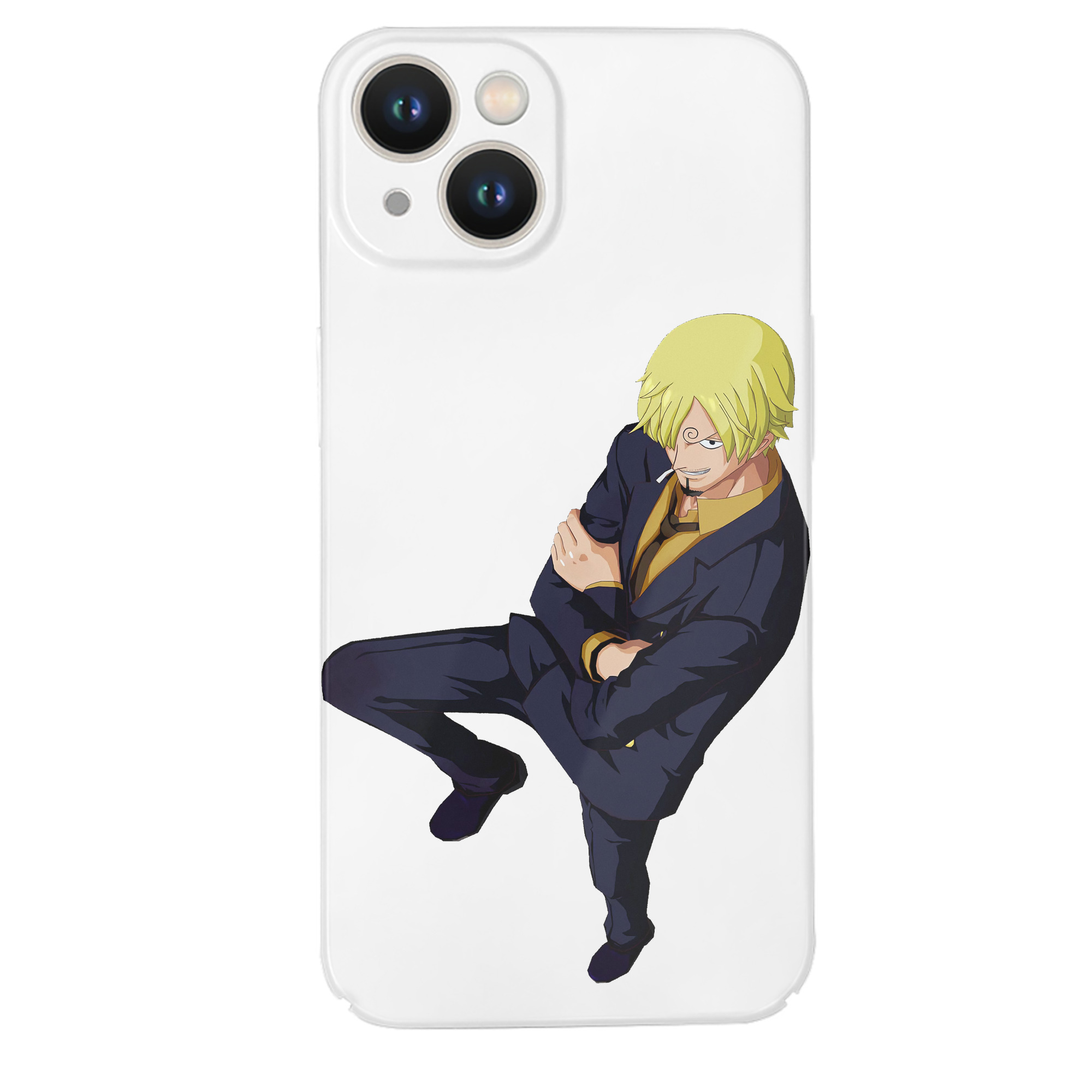 （画像用） ワンピース サンジ ONE PIECE Sanji 【iPhone 14シリーズ対応】ハードケース